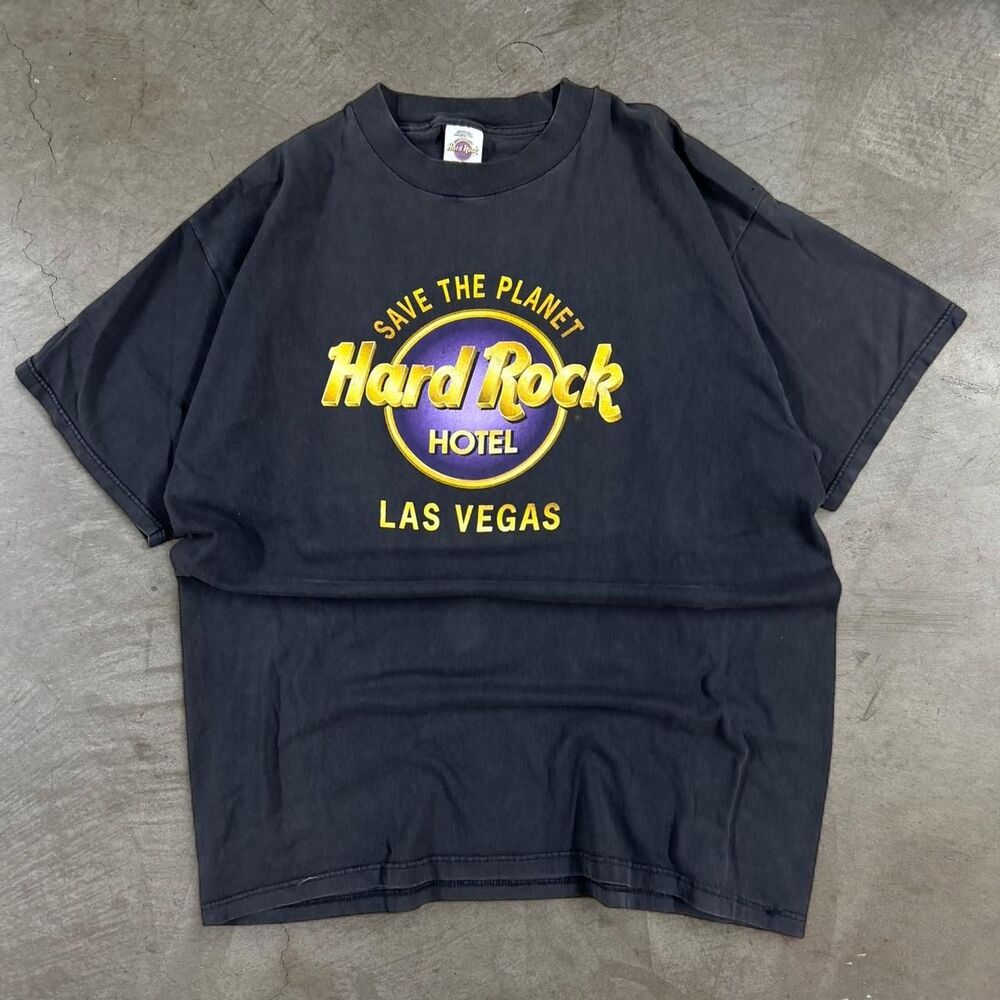 Vintage Hard Rock Hotel Las Vegas black t-shirt